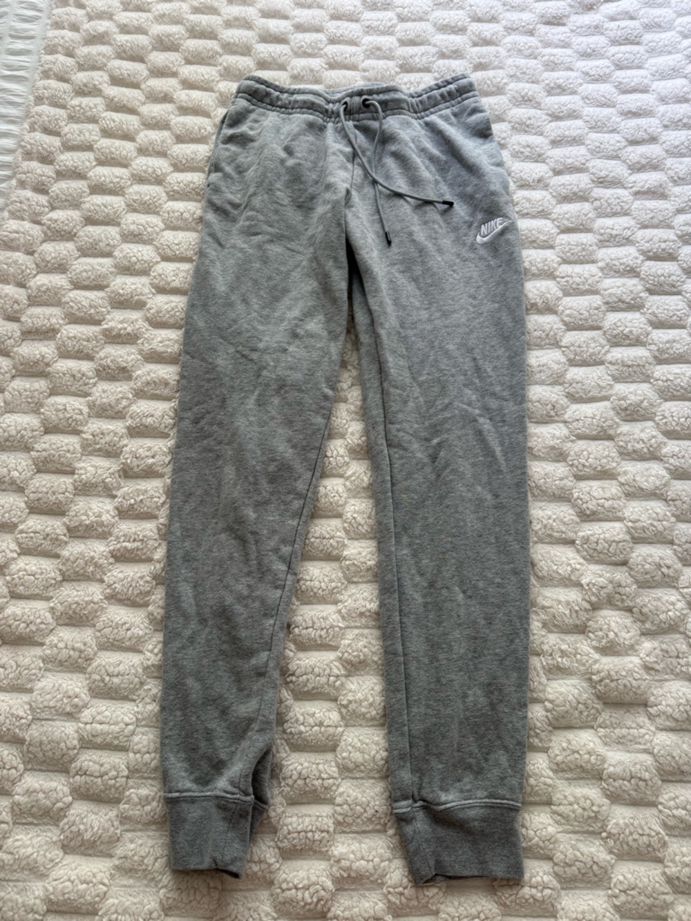 Nike Gray joggers with Logo